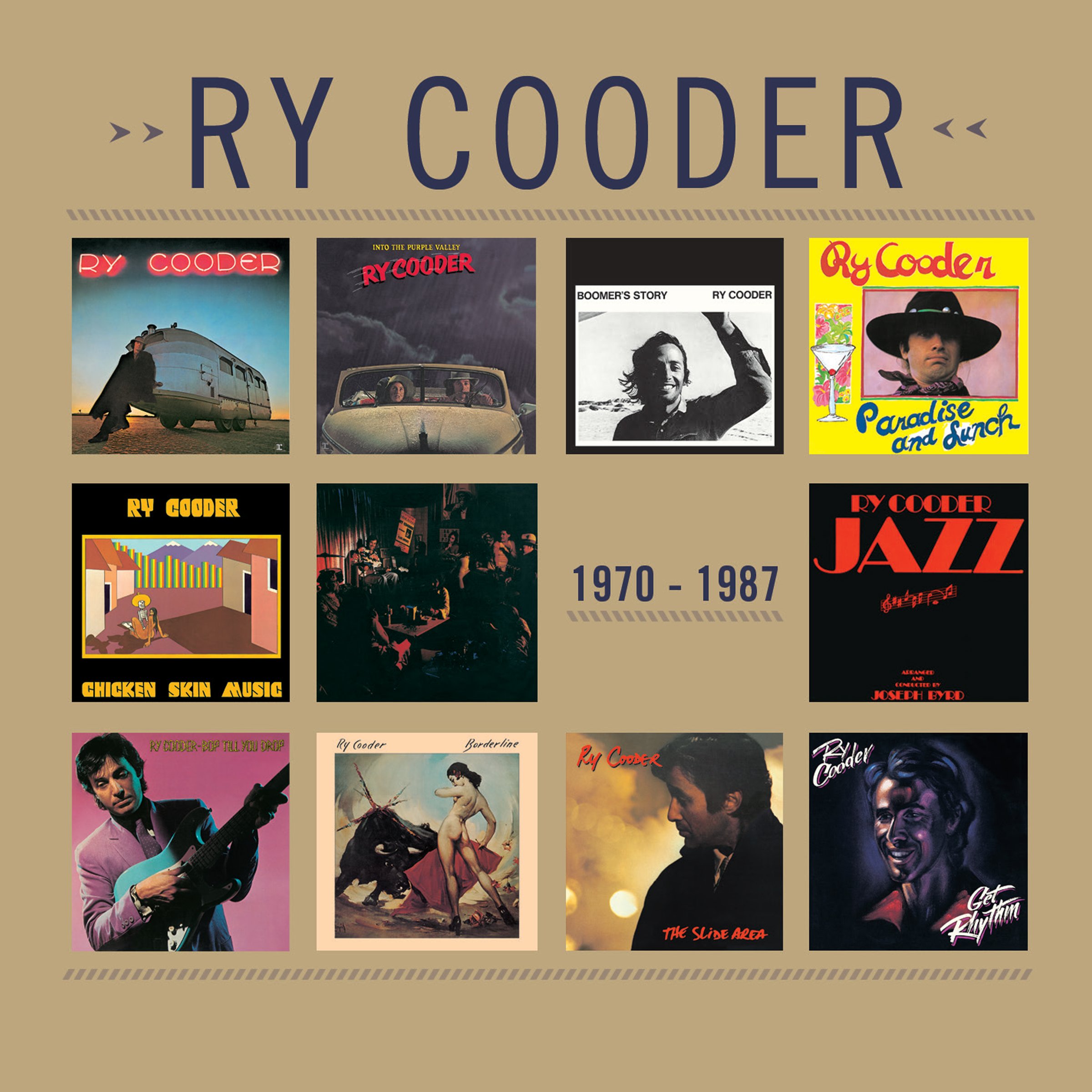 RY COODER 1970-1987 ボックスセット Amazon.com: 1970 - 1987